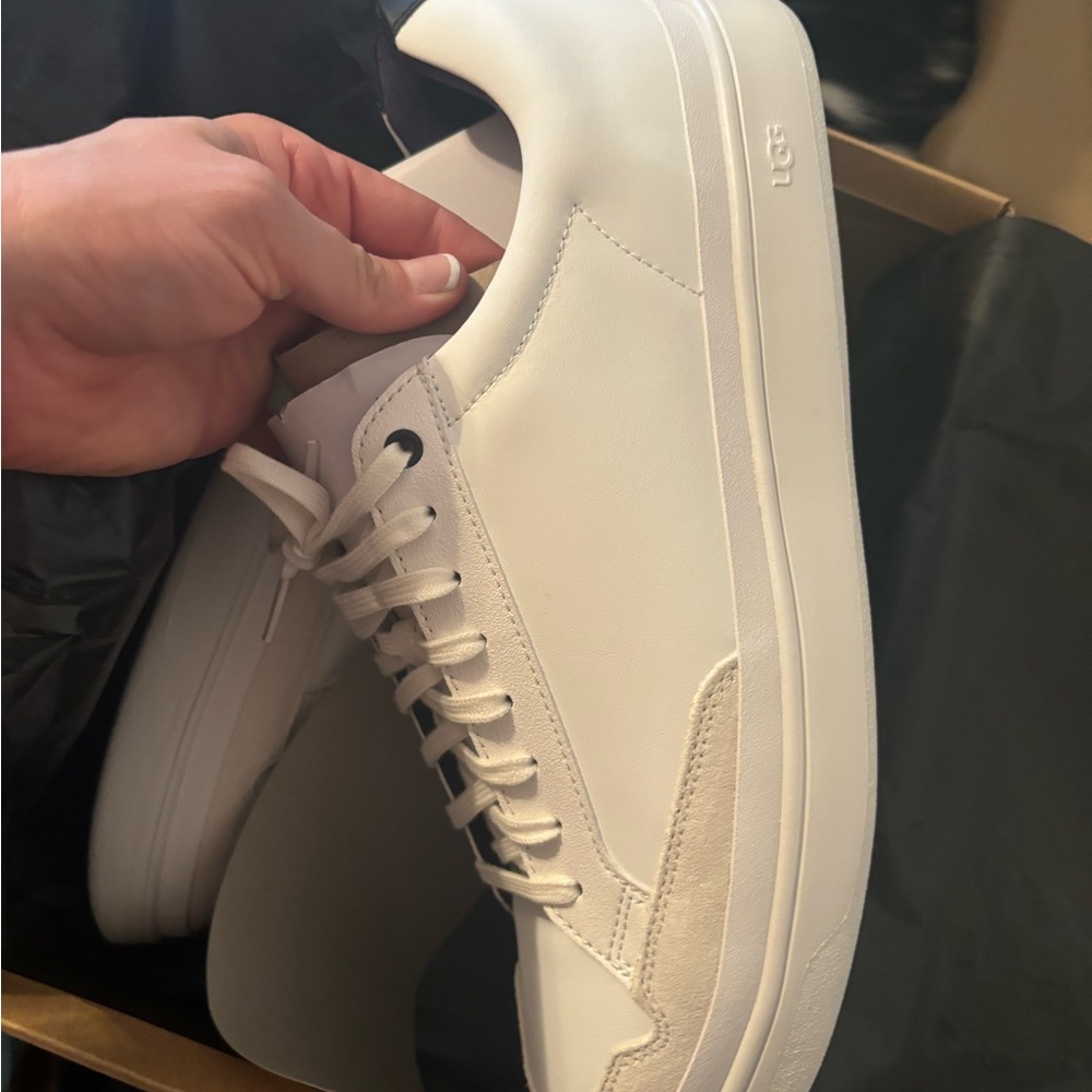 UGG Men's Classic White Sneakers